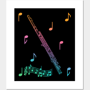 Musical Flute Posters and Art